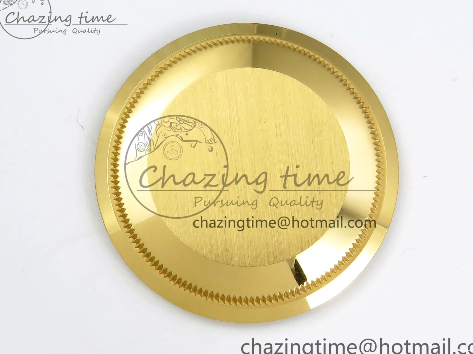 MiroTime 0324 Day Date 36 YG RAF Best Edition Brown Wave Dial on YG Bracelet A Effortless 1383